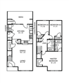 3 Bedroom 2 Bath Townhome